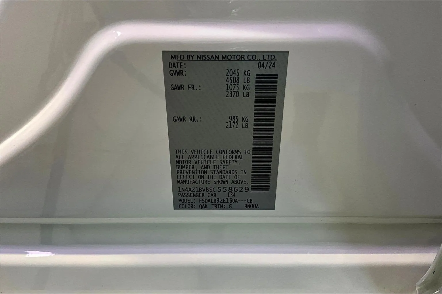 Nissan Leaf photo 19
