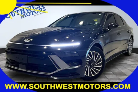 Blue 2024 Hyundai Sonata Hybrid SEL for sale in Pueblo, CO