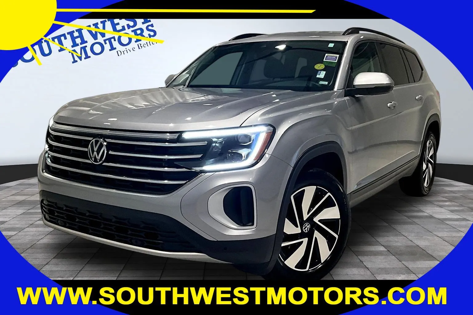 Silver 2026 Volkswagen Atlas 2.0T SE w/Technology for sale in Pueblo, CO