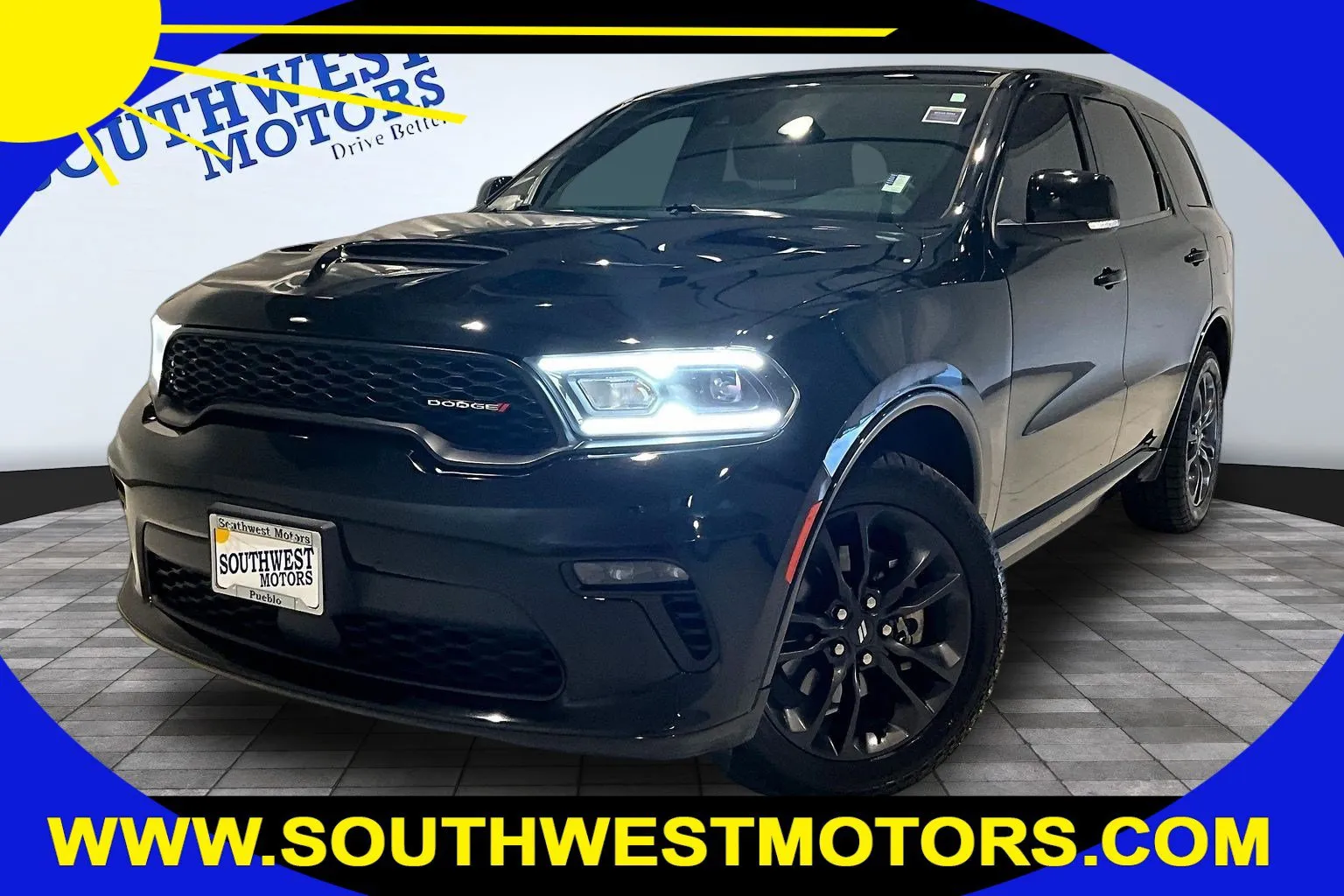 Black 2022 Dodge Durango GT Plus for sale in Pueblo, CO