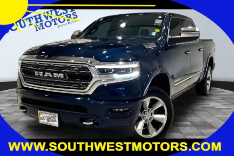 Blue 2021 Ram 1500 Limited for sale in Pueblo, CO