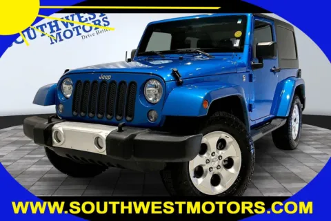 Blue 2015 Jeep Wrangler Sahara for sale in Pueblo, CO