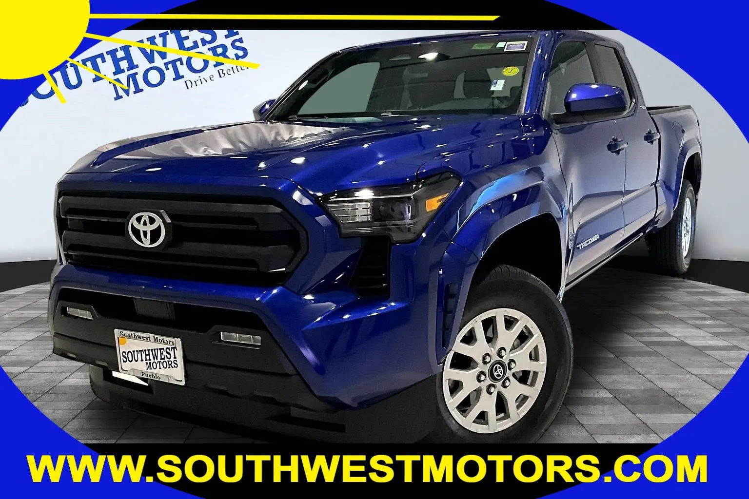 Blue 2024 Toyota Tacoma SR5 for sale in Pueblo, CO