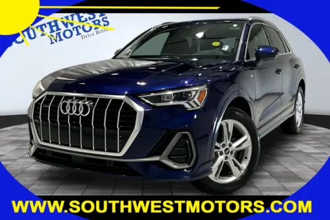 Blue 2022 Audi Q3 S line Premium Plus for sale in Pueblo, CO