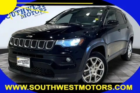 Black 2023 Jeep Compass Latitude Lux for sale in Pueblo, CO