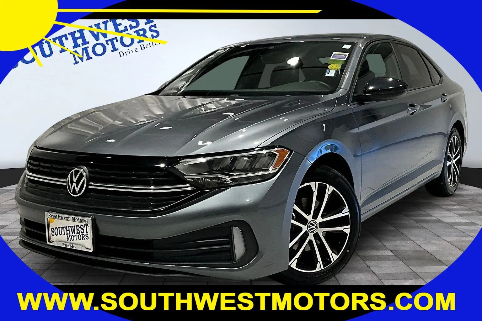 Gray 2023 Volkswagen Jetta Sport for sale in Pueblo, CO