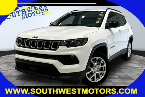 White 2023 Jeep Compass Latitude Lux for sale in Pueblo, CO