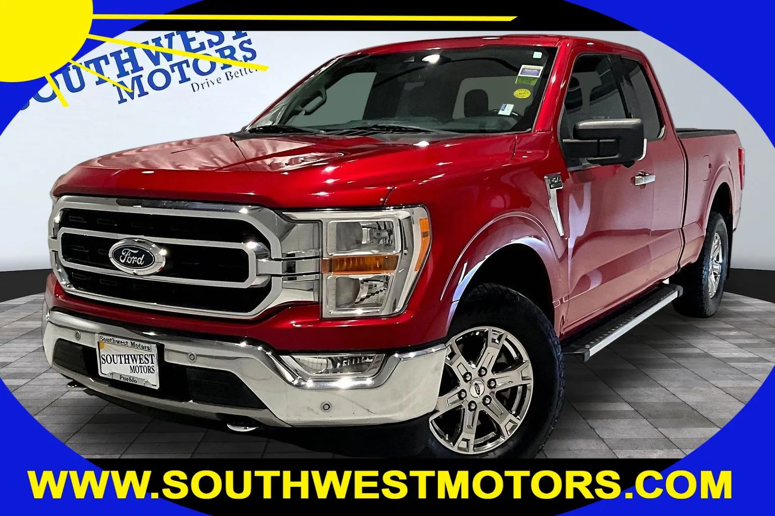 Red 2021 Ford F-150 XLT for sale in Pueblo, CO