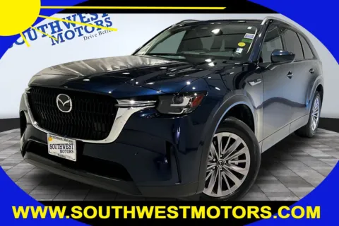 Blue 2025 Mazda CX-90 PHEV Preferred Package for sale in Pueblo, CO