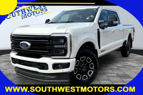 White 2025 Ford Super Duty F-350 SRW Platinum for sale in Pueblo, CO