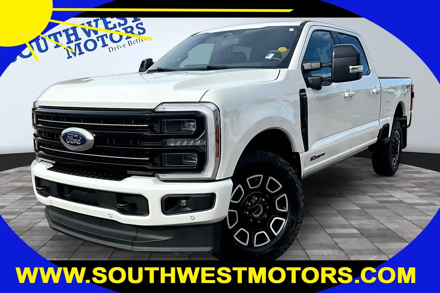 White 2025 Ford Super Duty F-350 SRW Platinum for sale in Pueblo, CO