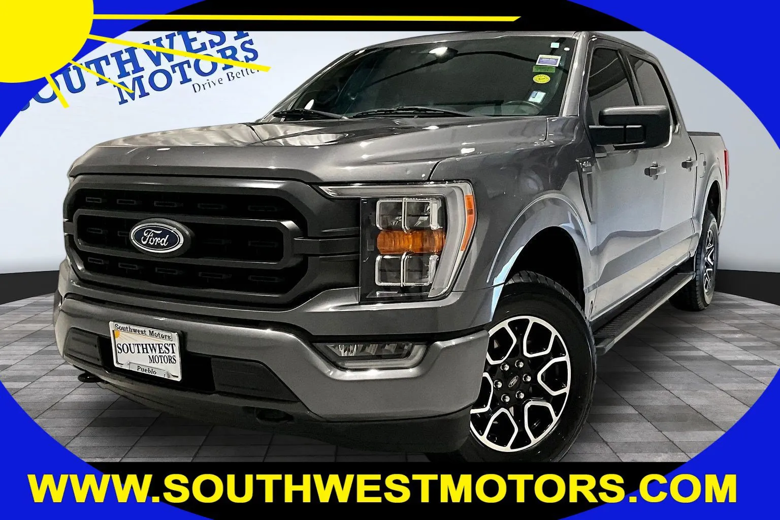Gray 2023 Ford F-150 XLT for sale in Pueblo, CO