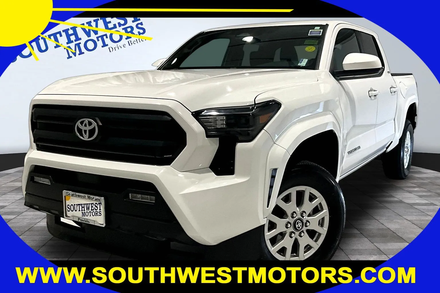 White 2025 Toyota Tacoma SR5 for sale in Pueblo, CO