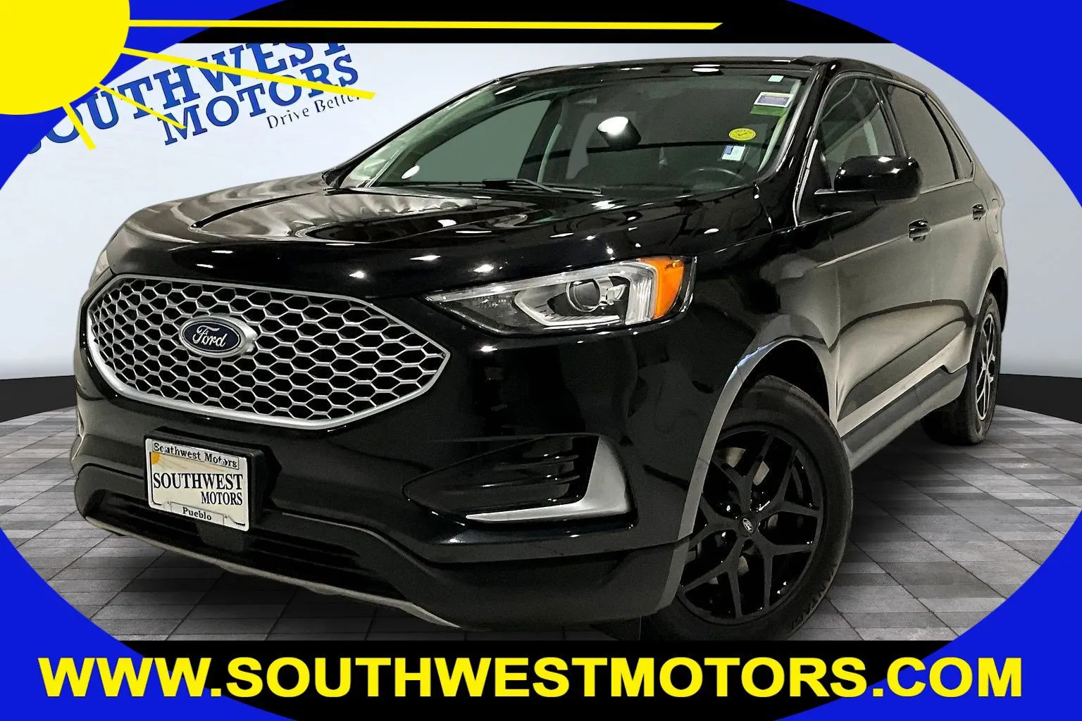 Black 2024 Ford Edge SEL for sale in Pueblo, CO