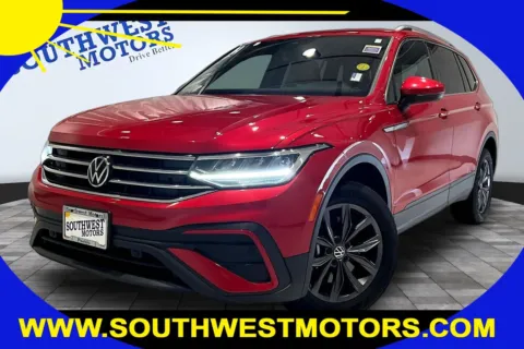 Red 2022 Volkswagen Tiguan SE for sale in Pueblo, CO