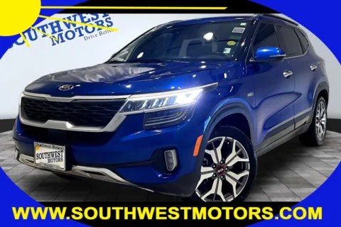 Blue 2021 Kia Seltos SX for sale in Pueblo, CO
