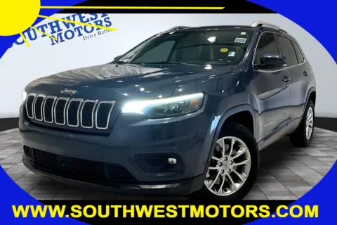 Blue 2021 Jeep Cherokee Latitude Lux for sale in Pueblo, CO