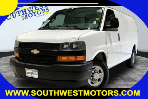 White 2020 Chevrolet Express Cargo Van RWD 2500 for sale in Pueblo, CO