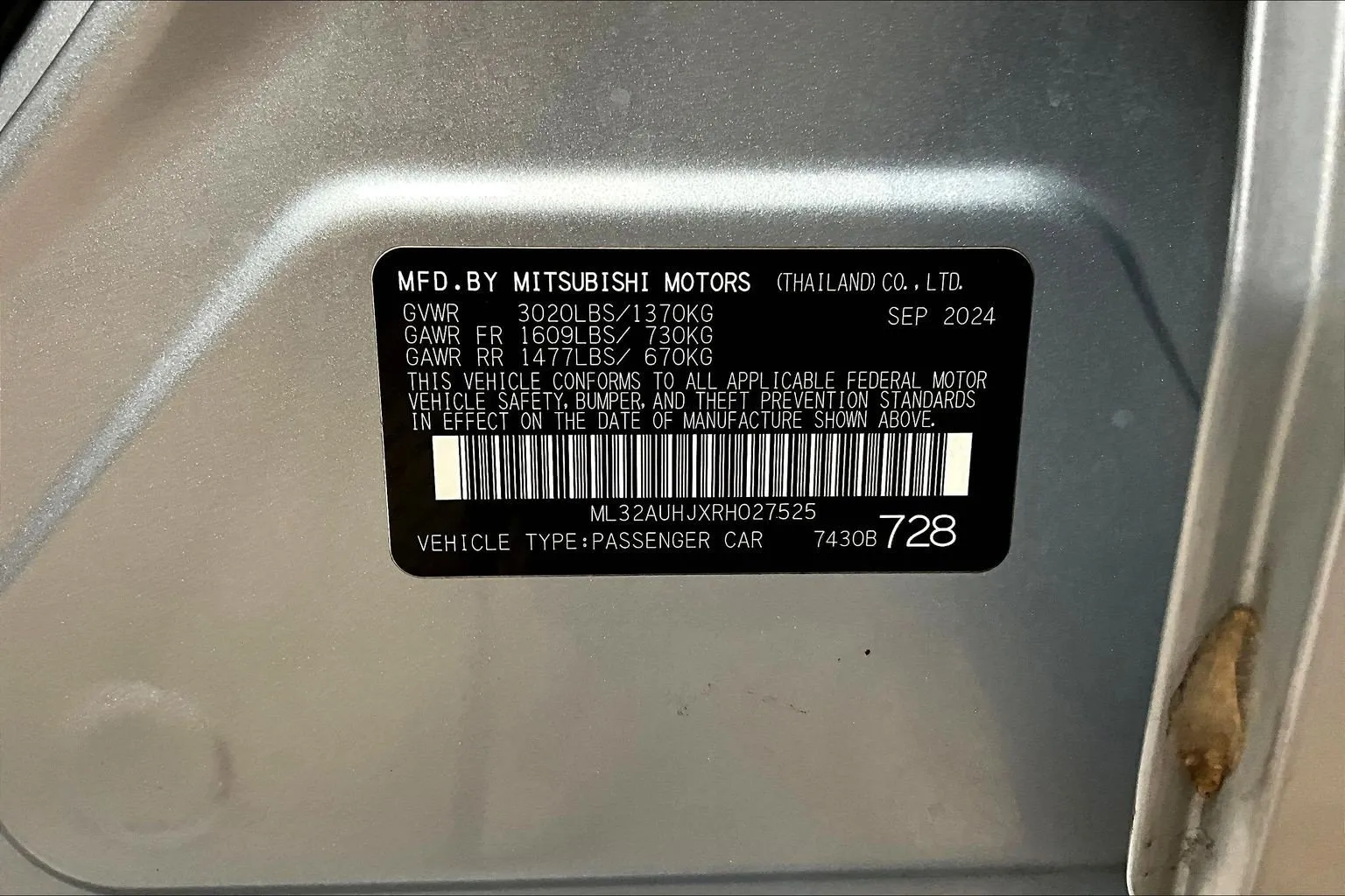 Mitsubishi Mirage photo 19