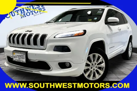 White 2017 Jeep Cherokee Overland for sale in Pueblo, CO