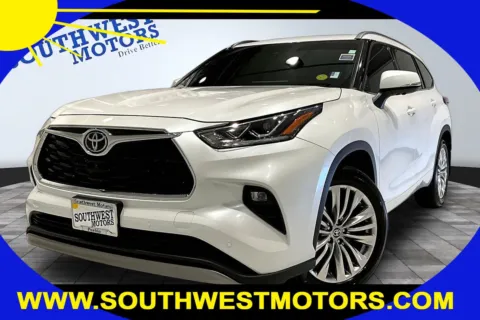 White 2026 Toyota Highlander Hybrid Platinum for sale in Pueblo, CO