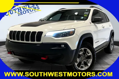 White 2019 Jeep Cherokee Trailhawk Elite for sale in Pueblo, CO