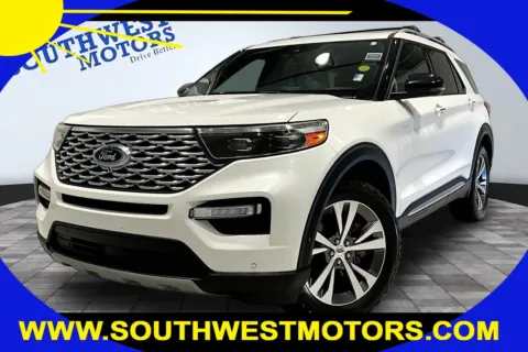 White 2020 Ford Explorer Platinum for sale in Pueblo, CO