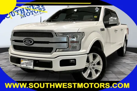 White 2018 Ford F-150 Platinum for sale in Pueblo, CO