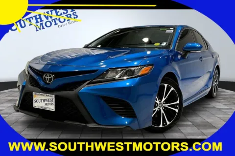 Blue 2018 Toyota Camry SE for sale in Pueblo, CO