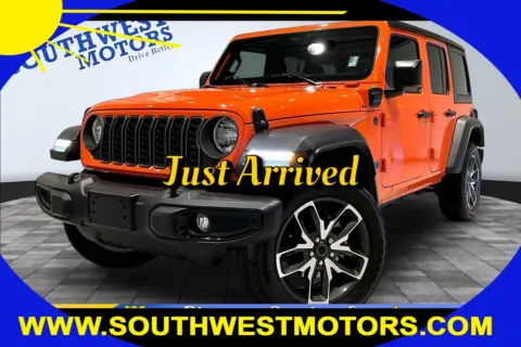 Orange 2025 Jeep Wrangler 4xe Sport S for sale in Pueblo, CO