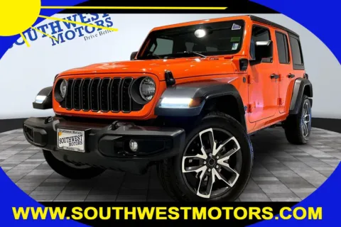 Orange 2025 Jeep Wrangler 4xe Sport S for sale in Pueblo, CO