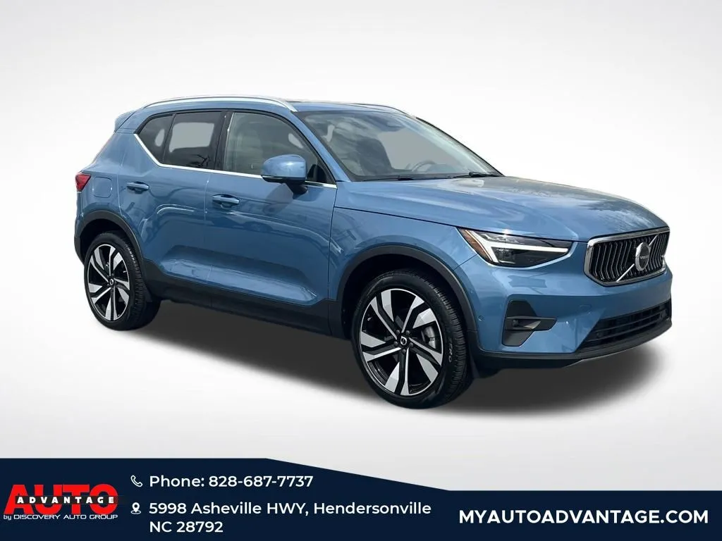Blue 2025 Volvo XC40 B5 Ultra Bright Theme for sale in Hendersonville, NC