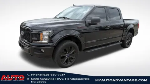 Black 2020 Ford F-150 XLT for sale in Hendersonville, NC