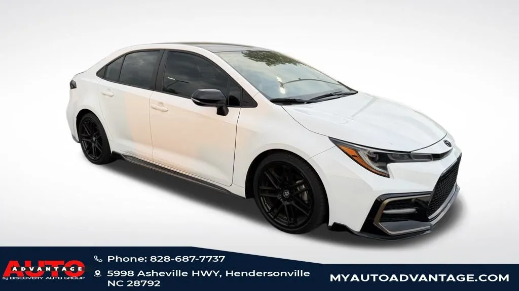White 2021 Toyota Corolla APEX SE for sale in Hendersonville, NC