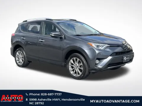 Gray 2018 Toyota RAV4 Limited for sale in Hendersonville, NC