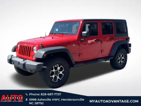More photos of 2018 Jeep Wrangler JK Unlimited Sport at Auto Advantage, NC