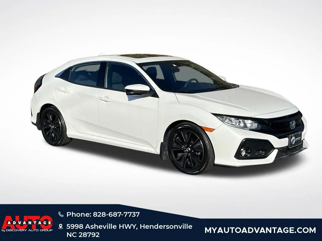 White 2019 Honda Civic EX for sale in Hendersonville, NC