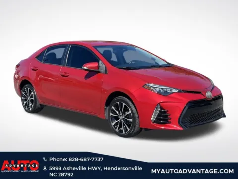 Red 2018 Toyota Corolla SE for sale in Hendersonville, NC