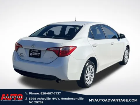 Another view of 2018 Toyota Corolla LE for sale in Hendersonville, NC at Auto Advantage