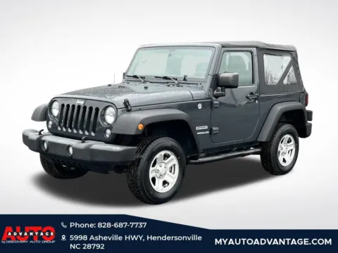 Gray 2017 Jeep Wrangler Sport for sale in Hendersonville, NC