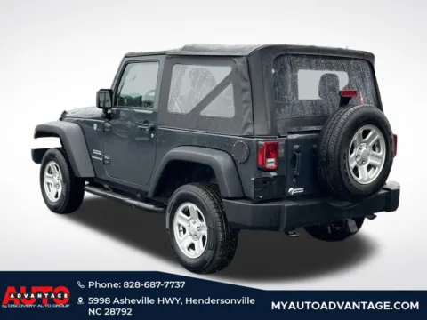 Another view of 2017 Jeep Wrangler Sport for sale in Hendersonville, NC at Auto Advantage