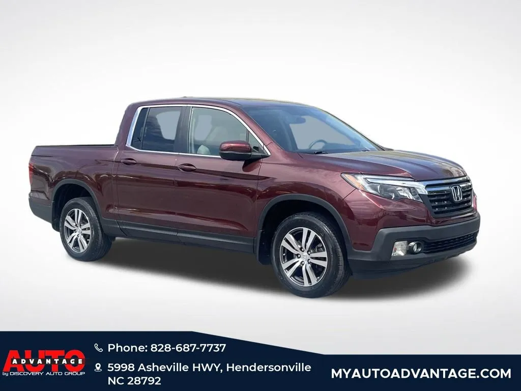 Red 2017 Honda Ridgeline RTS for sale in Hendersonville, NC