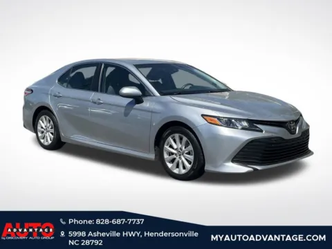 Silver 2018 Toyota Camry LE for sale in Hendersonville, NC