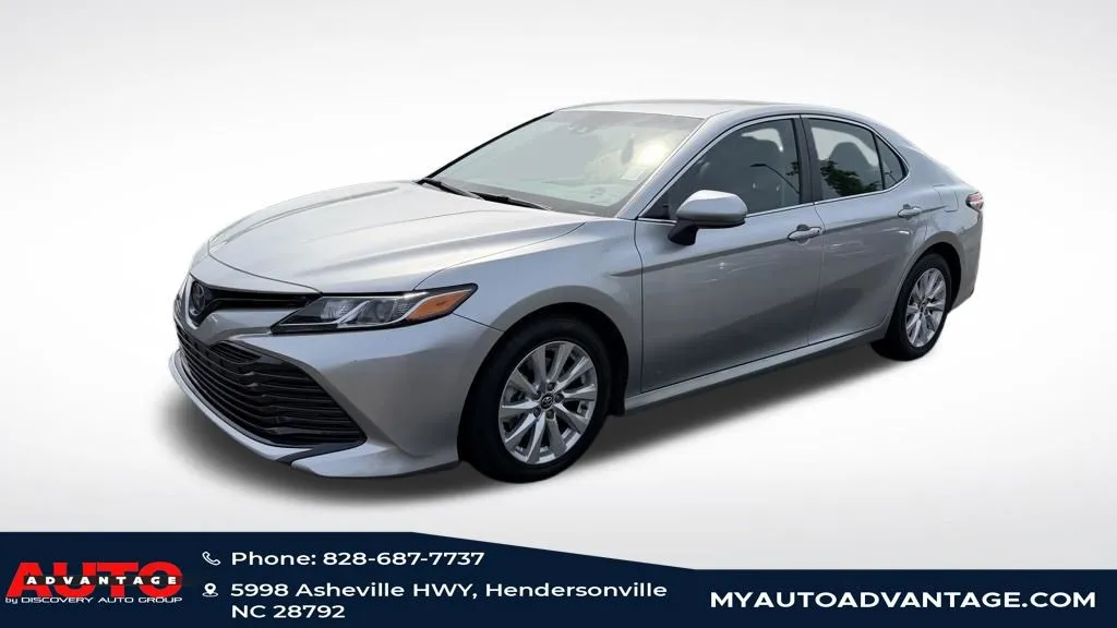 Silver 2018 Toyota Camry LE for sale in Hendersonville, NC