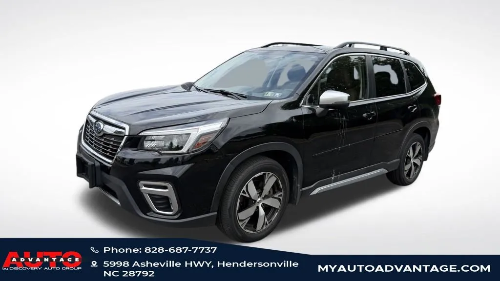 Black 2021 Subaru Forester Touring for sale in Hendersonville, NC