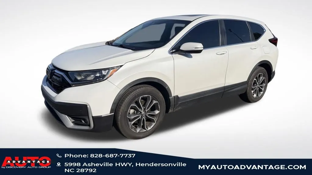 White 2020 Honda CR-V EX-L for sale in Hendersonville, NC