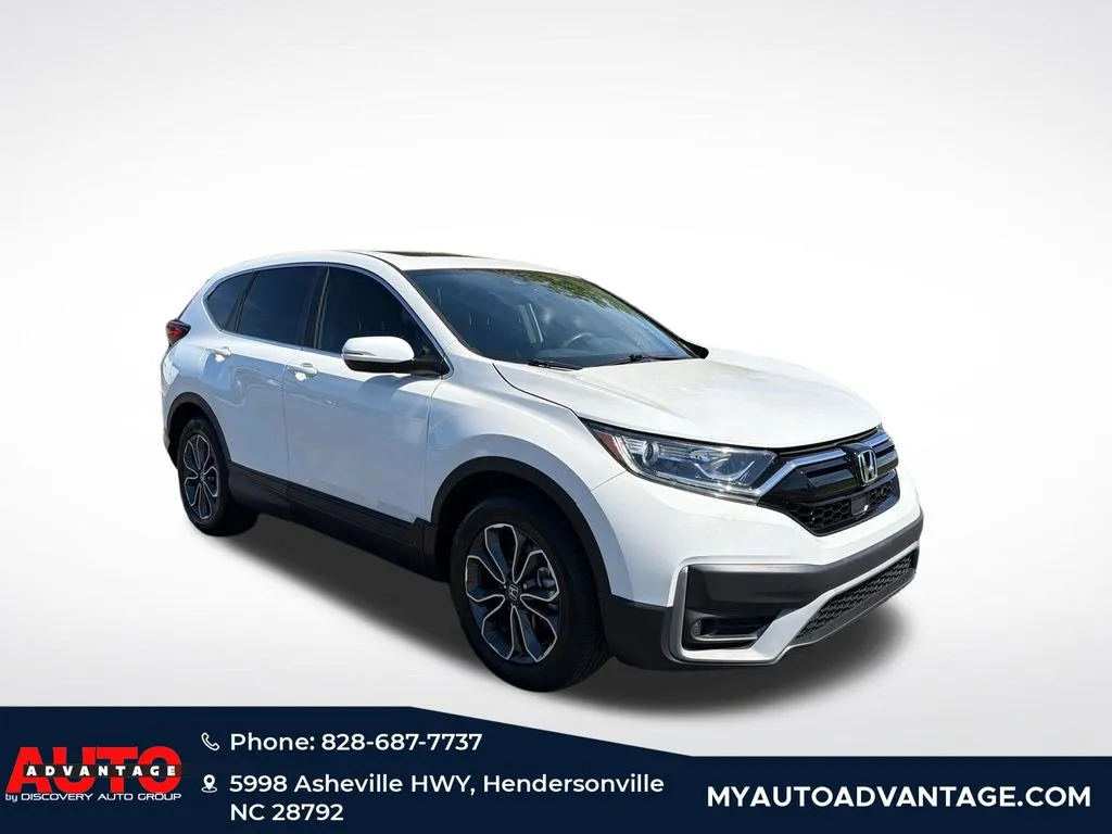 White 2020 Honda CR-V EX-L for sale in Hendersonville, NC