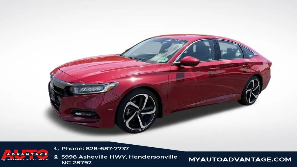 Red 2019 Honda Accord Sport for sale in Hendersonville, NC