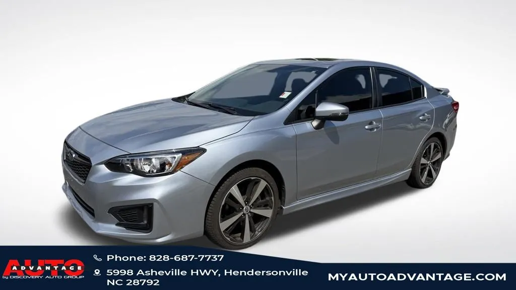 Silver 2017 Subaru Impreza 2.0i Sport for sale in Hendersonville, NC