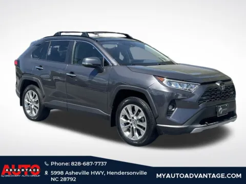 Gray 2021 Toyota RAV4 Limited for sale in Hendersonville, NC